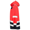 Afbeeldingen van TRICORP Parka High Vis bi-colour 403020 fluor rood/inkt 8XL