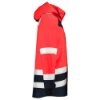Afbeeldingen van TRICORP Parka High Vis bi-colour 403020 fluor rood/inkt 8XL