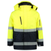Afbeeldingen van TRICORP Parka ISO20471 bi-colour 403004 fluor geel/navy XS