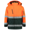 Afbeeldingen van TRICORP Parka ISO20471 bi-colour 403004 fluor oranje/groen S