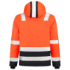 Afbeeldingen van TRICORP Parka Midi High Vis bi-colour 403023 fluor oranje/inkt S