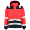 Afbeeldingen van TRICORP Parka Midi High Vis bi-colour 403023 fluor rood/inkt 4XL