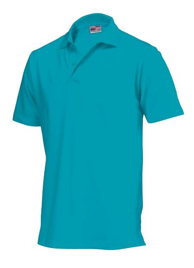 Afbeeldingen van TRICORP Poloshirt 201014 turquoise L