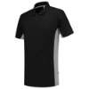 Afbeeldingen van TRICORP Poloshirt bi-colour 202004 zwart/grijs S