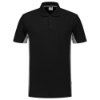Afbeeldingen van TRICORP Poloshirt bi-colour 202004 zwart/grijs S