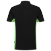 Afbeeldingen van TRICORP Poloshirt bi-colour 202004 zwart/limoen 7XL