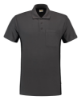 Afbeeldingen van TRICORP Poloshirt bi-colour met borstzak 202002 donkergrijs/zwart 8XL