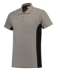 Afbeeldingen van TRICORP Poloshirt bi-colour met borstzak 202002 grijs/zwart 8XL