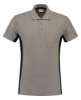 Afbeeldingen van TRICORP Poloshirt bi-colour met borstzak 202002 grijs/zwart 8XL