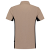 Afbeeldingen van TRICORP Poloshirt bi-colour met borstzak 202002 khaki/zwart 2XL