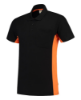 Afbeeldingen van TRICORP Poloshirt bi-colour met borstzak 202002 zwart/oranje M