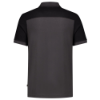 Afbeeldingen van TRICORP Poloshirt bi-colour Naden 202006 donkergrijs/zwart XS