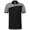 Afbeeldingen van TRICORP Poloshirt bi-colour Naden 202006 zwart/grijs 8XL