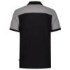 Afbeeldingen van TRICORP Poloshirt bi-colour Naden 202006 zwart/grijs 8XL