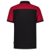 Afbeeldingen van TRICORP Poloshirt bi-colour Naden 202006 zwart/rood M
