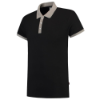 Afbeeldingen van TRICORP Poloshirt bi-colour Slim-Fit 201002 zwart/grijs XS