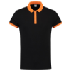 Afbeeldingen van TRICORP Poloshirt bi-colour Slim-Fit 201002 zwart/oranje 8XL