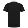Afbeeldingen van TRICORP Poloshirt contrast 201004 zwart/grijs 2XL
