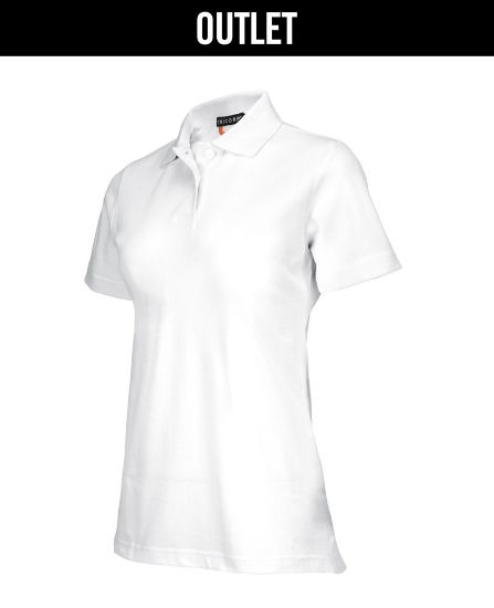 Afbeeldingen van TRICORP Poloshirt dames 201015 sneeuwwit S