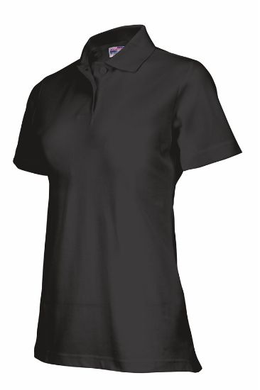 Afbeeldingen van TRICORP Poloshirt dames 201015 zwart L