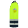 Afbeeldingen van TRICORP Poloshirt High Vis bi-colour 203007 fluor geel/inkt XS