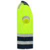 Afbeeldingen van TRICORP Poloshirt High Vis bi-colour 203007 fluor geel/inkt XS