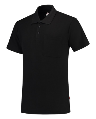 Afbeeldingen van TRICORP Poloshirt met borstzak 201011 zwart 4XL
