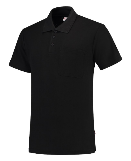 Afbeeldingen van TRICORP Poloshirt met borstzak 201011 zwart 3XL