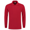 Afbeeldingen van TRICORP Poloshirt met lange mouwen 201009 rood 3XL
