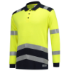 Afbeeldingen van TRICORP Poloshirt Multinorm bi-colour 203003 fluor geel/inkt XL