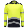 Afbeeldingen van TRICORP Poloshirt Multinorm bi-colour 203003 fluor geel/inkt XL