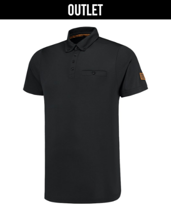 Afbeeldingen van TRICORP Poloshirt Premium Button Down 204001 zwart XS