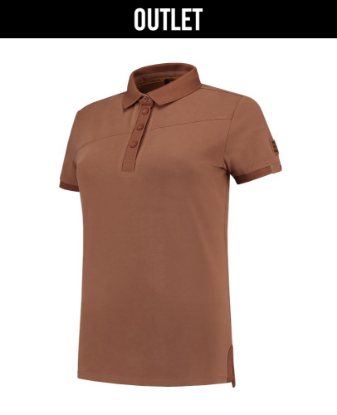Afbeeldingen van TRICORP Poloshirt Premium Naden dames 204003 bronsbruin 3XL