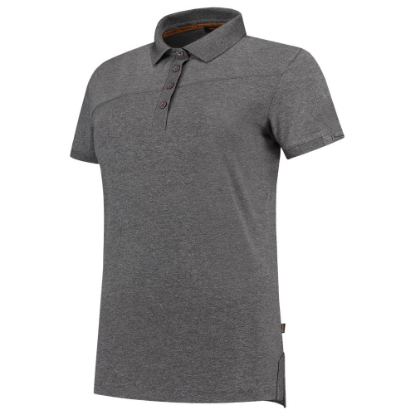 Afbeeldingen van TRICORP Poloshirt Premium Naden dames 204003 steengrijs melange L
