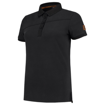 Afbeeldingen van TRICORP Poloshirt Premium Naden dames 204003 zwart S