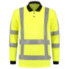 Afbeeldingen van TRICORP Poloshirt RWS Birdseye met lange mouwen 203005 fluor geel S