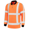 Afbeeldingen van TRICORP Poloshirt RWS Birdseye met lange mouwen 203005 fluor oranje S