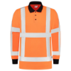 Afbeeldingen van TRICORP Poloshirt RWS Birdseye met lange mouwen 203005 fluor oranje S