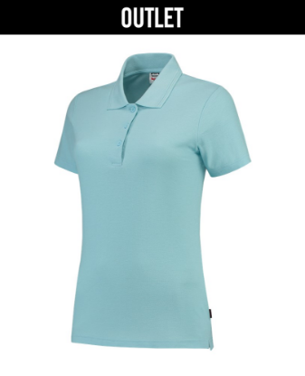 Afbeeldingen van TRICORP Poloshirt Slim-Fit dames 201006 kristalblauw 4XL