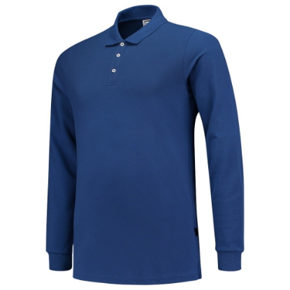 Afbeeldingen van TRICORP Poloshirt Slim-Fit met lange mouwen 201017 royal blauw 2XL