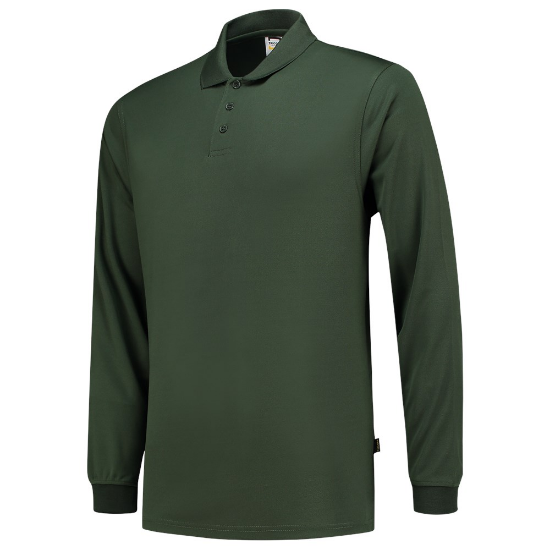 Afbeeldingen van TRICORP Poloshirt UV Block Cooldry met lange mouwen 202005 flessengroen M