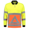 Afbeeldingen van TRICORP Poloshirt Verkeersregelaar met lange mouwen 203002 oranje/geel S