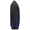 Afbeeldingen van Polosweater Bicolor NavyRoyalblue Maat S