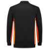 Afbeeldingen van TRICORP Polosweater bi-colour 302003 zwart/oranje M