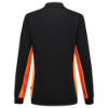Afbeeldingen van TRICORP Polosweater bi-colour dames 302002 zwart/oranje M