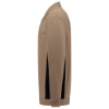Afbeeldingen van TRICORP Polosweater bi-colour met borstzak 302001 khaki/zwart S