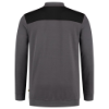 Afbeeldingen van TRICORP Polosweater bi-colour Naden 302004 donkergrijs/zwart S