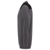 Afbeeldingen van TRICORP Polosweater bi-colour Naden 302004 donkergrijs/zwart S