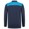 Afbeeldingen van TRICORP Polosweater bi-colour Naden 302004 inkt/turquoise L