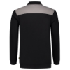 Afbeeldingen van TRICORP Polosweater bi-colour Naden 302004 zwart/grijs XL